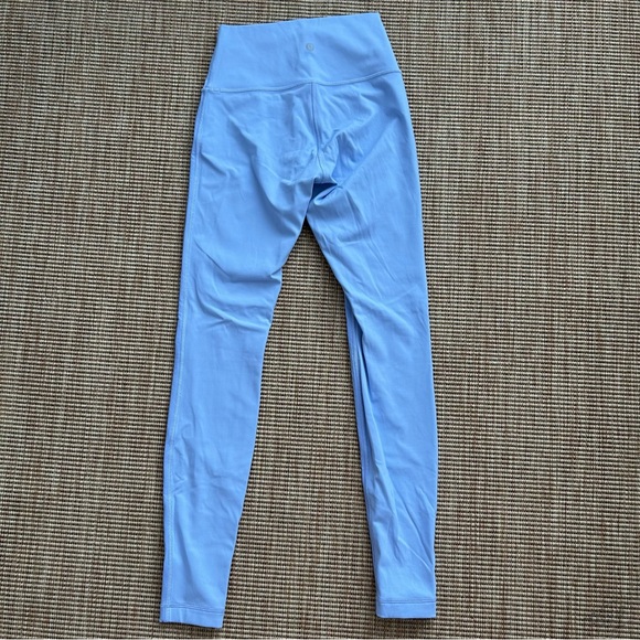 Lululemon Women’s Align Light Blue Leggings Double Lined size 4 - Picture 4 of 9